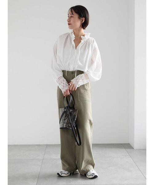 Te chichi（テチチ）の「ベイカーパンツ（その他パンツ・レディース・カーキ/ベージュ/グレー・F）」の14枚目の写真