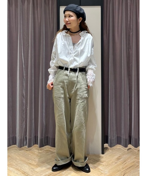 Te chichi（テチチ）の「ベイカーパンツ（その他パンツ・レディース・カーキ/ベージュ/グレー・F）」の7枚目の写真