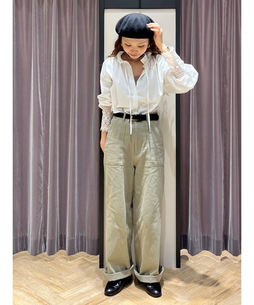 Te chichi（テチチ）の「ベイカーパンツ（その他パンツ・レディース・カーキ/ベージュ/グレー・F）」の8枚目の写真