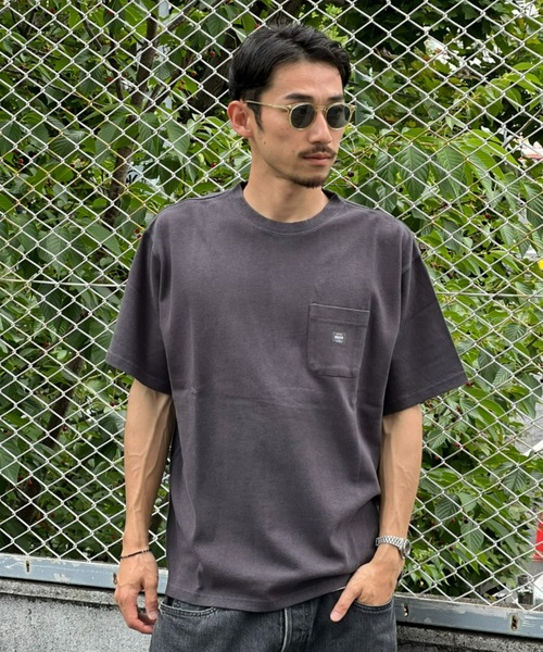 ROARK REVIVAL(ロアークリバイバル)の「【ROARK】H/W HEMPCOTTON S/S TEE(Tシャツ/カットソー・メンズ・ブラウン・X-LARGE/MEDIUM)」の1枚目の写真
