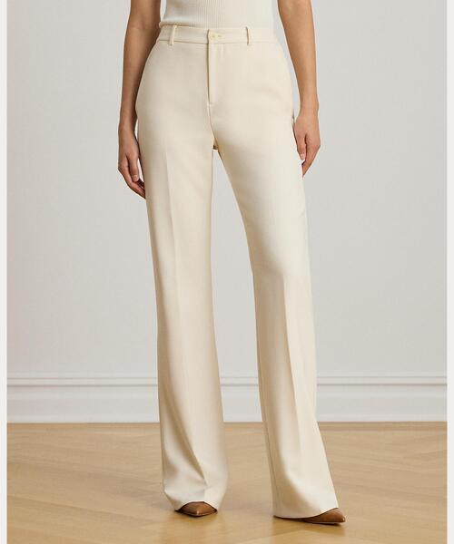 LAUREN RALPH LAUREN(ローレン ラルフ ローレン)の「ストレッチ クレープ ストレート パンツ(その他パンツ・レディース・ナチュラル・4/0/2/00/6)」の2枚目の写真