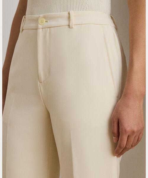 LAUREN RALPH LAUREN(ローレン ラルフ ローレン)の「ストレッチ クレープ ストレート パンツ(その他パンツ・レディース・ナチュラル・4/0/2/00/6)」の6枚目の写真