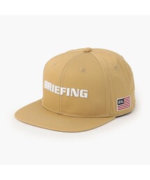 BRIEFING（ブリーフィング）の「【BRIEFING GOLF／ブリーフィングゴルフ】MEN’S BASIC FLAT VISOR CAP（キャップ）」