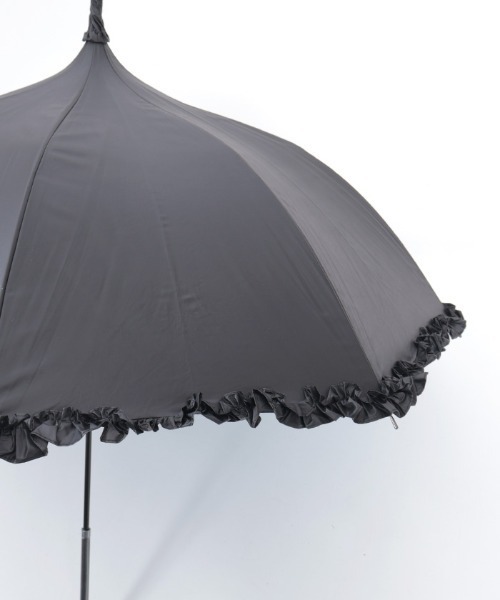 axes femme（アクシーズファム）の「夜空柄晴雨兼用パゴダ傘（長傘・レディース・ブルー・FREE）」の4枚目の写真