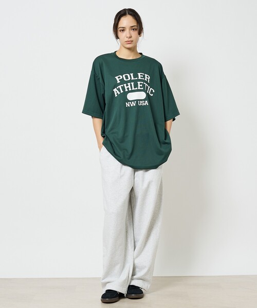 POLeR(ポーラー)の「【POLeR/ポーラー】ATHLETIC ロゴTシャツ / 61MCV0036 / ユニセックス(Tシャツ/カットソー・メンズ・グリーン/ネイビー/ブラック・M/L)」の11枚目の写真