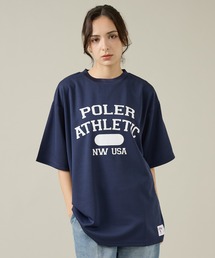 【POLeR/ポーラー】ATHLETIC ロゴTシャツ / 61MCV0036 / ユニセックス