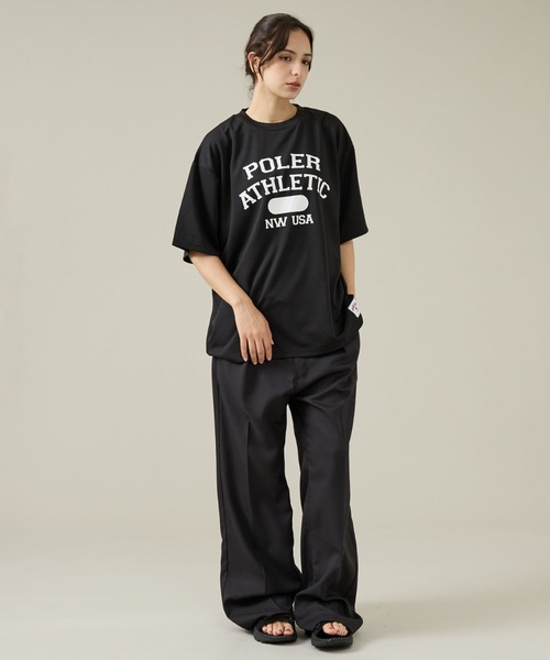 POLeR(ポーラー)の「【POLeR/ポーラー】ATHLETIC ロゴTシャツ / 61MCV0036 / ユニセックス(Tシャツ/カットソー・メンズ・グリーン/ネイビー/ブラック・M/L)」の22枚目の写真