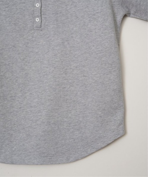 LBC（エルビーシー）の「ヘンリーネックレイヤー7分袖Tシャツ（Tシャツ/カットソー・レディース・ブルー/グレー/ブラック/ピンク・L/M）」の15枚目の写真