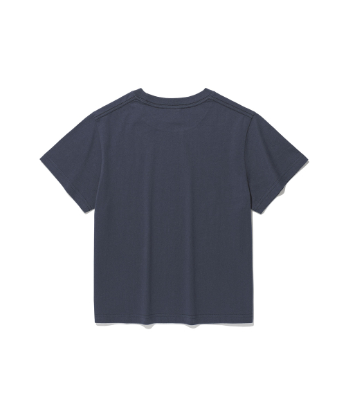 NICE GHOST CLUB(ナイスゴーストクラブ)の「STARDUST 3STAR CROP TEE_NAVY(NG2GMFT539A)(Tシャツ/カットソー・レディース・ネイビー・F)」の3枚目の写真