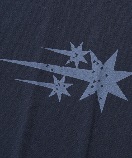 NICE GHOST CLUB(ナイスゴーストクラブ)の「STARDUST 3STAR CROP TEE_NAVY(NG2GMFT539A)(Tシャツ/カットソー・レディース・ネイビー・F)」の5枚目の写真