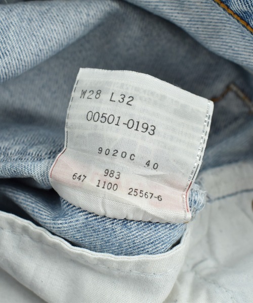 Levi's(リーバイス)の「【USED】Y2K Levi's 501 デニムパンツ(デニムパンツ・メンズ・ブルー・X-SMALL)」の7枚目の写真