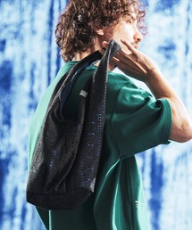 ANGENEHM（アンゲネーム）の「mko13527-Sheer Lace Contrast Satin Daily Tote レーストートバッグ(AG06-024scg)（トートバッグ）」