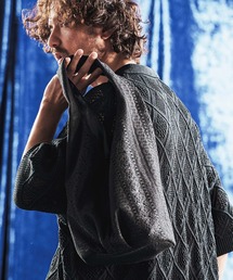 ANGENEHM（アンゲネーム）の「mko13527-Sheer Lace Contrast Satin Daily Tote レーストートバッグ(AG06-024scg)（トートバッグ）」