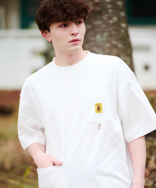 COBMASTER(コブマスター)の「COBMASTER/コブマスター 吸水速乾/抗菌防臭 ラゲッジポケット ルーズTEE(Tシャツ/カットソー・メンズ・その他2/その他1/ブラック/ホワイト/その他3・X-LARGE/LARGE/MEDIUM)」の1枚目の写真