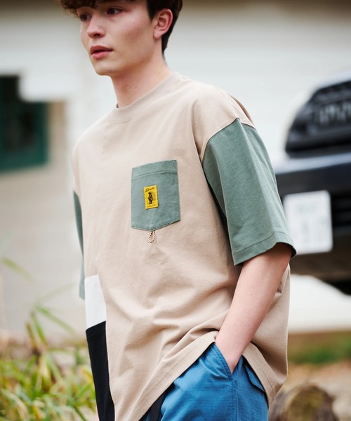 COBMASTER(コブマスター)の「COBMASTER/コブマスター 吸水速乾/抗菌防臭 ラゲッジポケット ルーズTEE(Tシャツ/カットソー・メンズ・その他2/その他1/ブラック/ホワイト/その他3・X-LARGE/LARGE/MEDIUM)」の12枚目の写真