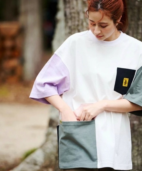COBMASTER(コブマスター)の「COBMASTER/コブマスター 吸水速乾/抗菌防臭 ラゲッジポケット ルーズTEE(Tシャツ/カットソー・メンズ・その他2/その他1/ブラック/ホワイト/その他3・X-LARGE/LARGE/MEDIUM)」の9枚目の写真