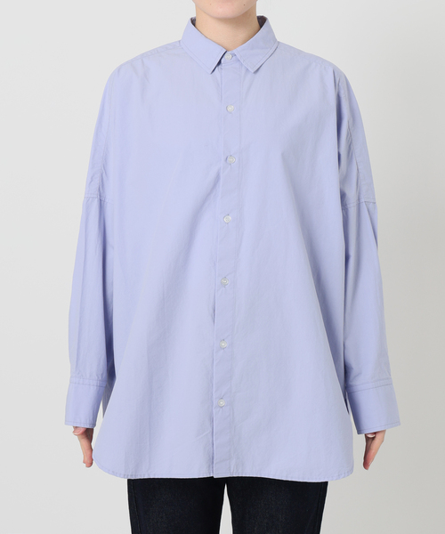 未使用✨ ONIT IENA ラフコットンオーバーサイズシャツ WEB限定/追加》オーバーサイズシャツ（シャツ/ブラウス）｜SLOBE IENA