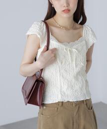 FREE'S MART | ◆レーストリムカットジャガードカットソー(Tシャツ/カットソー)