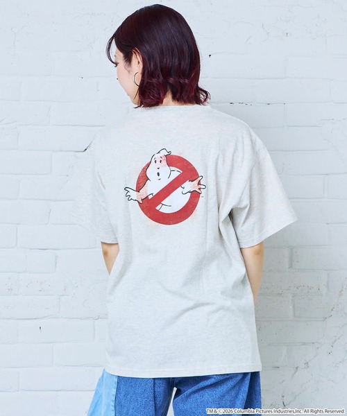 MARKEY'S（マーキーズ）の「【GHOSTBUSTERS/ゴーストバスターズ】別注プリントTシャツ/おとな（Tシャツ/カットソー・レディース・ターコイズブルー/キナリ・160cm/180cm）」の7枚目の写真