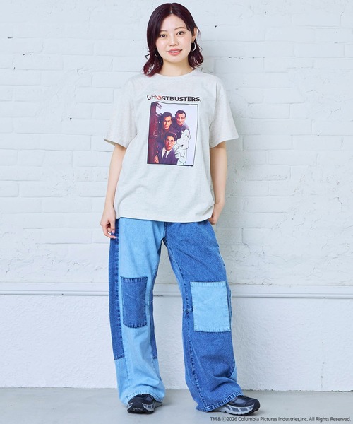 MARKEY'S（マーキーズ）の「【GHOSTBUSTERS/ゴーストバスターズ】別注プリントTシャツ/おとな（Tシャツ/カットソー・レディース・ターコイズブルー/キナリ・160cm/180cm）」の8枚目の写真