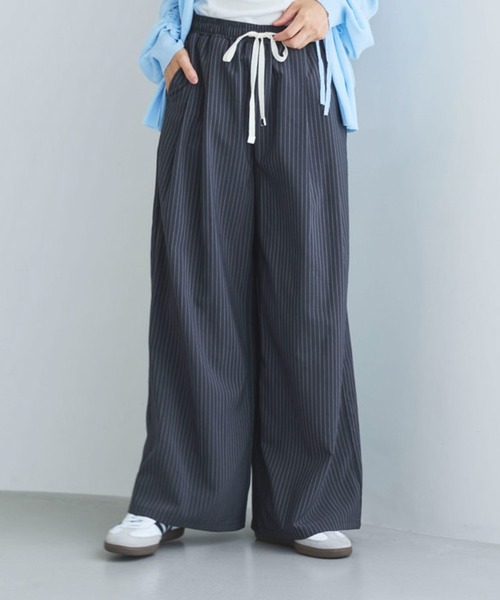 Liora by archives(リオラバイアルシーヴ)の「ストライプイージーパンツ(その他パンツ・レディース・チャコールグレー/ベージュ/ネイビー・SMALL/MEDIUM/LARGE/P/S)」の5枚目の写真