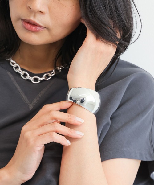 BARNYARDSTORM（バンヤードストーム）の「BARNYARDSTORM / ワイドカーブバングル（バングル/リストバンド・レディース・その他1/その他2・FREE）」の2枚目の写真