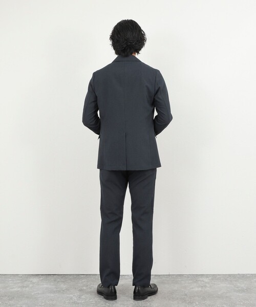 NOLLEY’S（ノーリーズ）の「《ビジカジ/セットアップ対応》TRABEST サッカーテーラードジャケット 26SS（テーラードジャケット・メンズ・ダークネイビー/チャコールグレー/ブルー系その他・S/M/L/XL）」の13枚目の写真