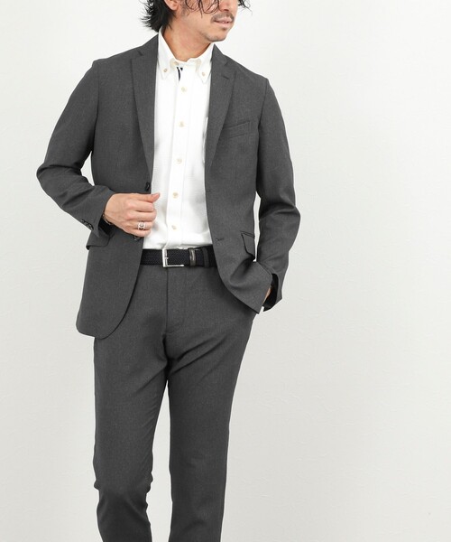 NOLLEY’S（ノーリーズ）の「《ビジカジ/セットアップ対応》TRABEST サッカーテーラードジャケット 26SS（テーラードジャケット・メンズ・ダークネイビー/チャコールグレー/ブルー系その他・S/M/L/XL）」の16枚目の写真