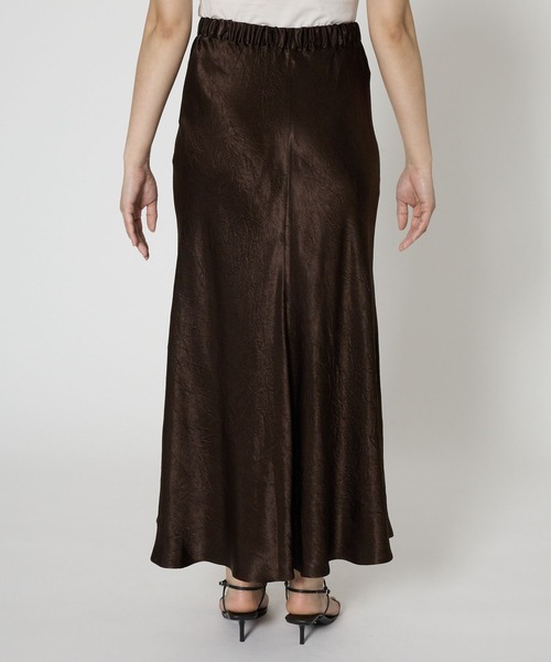 BABYLONE(バビロン)の「ヴィンテージサテンスカート(スカート・レディース・ベージュ/ダークブラウン・36inch/38inch)」の19枚目の写真
