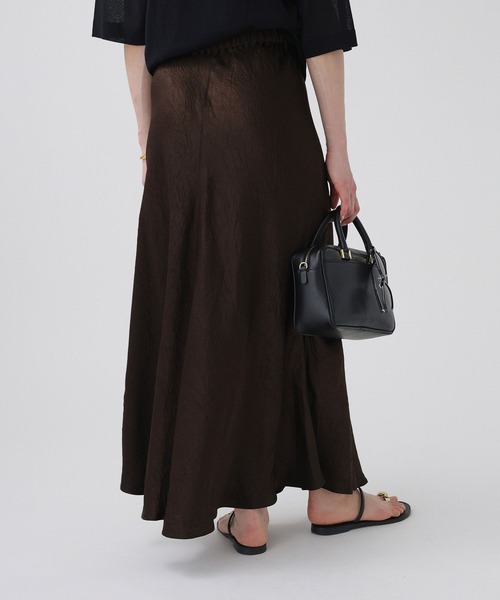 BABYLONE(バビロン)の「ヴィンテージサテンスカート(スカート・レディース・ベージュ/ダークブラウン・36inch/38inch)」の12枚目の写真