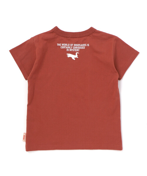 WASK(ワスク)の「【速乾】カラフル恐竜プリントTシャツ(Tシャツ/カットソー・キッズ・ホワイト/レッド・140cm/130cm/120cm)」の9枚目の写真
