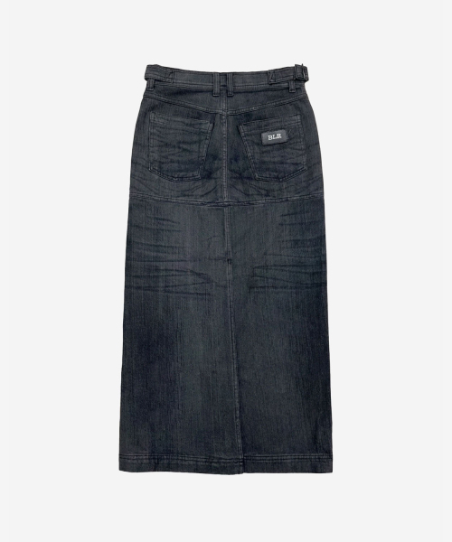 BLR(ビーエルアール)の「Black Cotton Belted Long Skirt(スカート・レディース・その他・SMALL/MEDIUM/LARGE)」の3枚目の写真