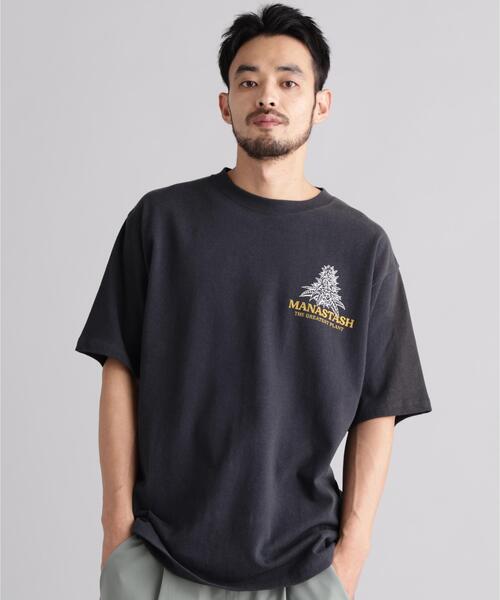 MANASTASH(マナスタッシュ)の「MANASTASH/マナスタッシュ HEMP TEE TGP(Tシャツ/カットソー・メンズ・ブラック/ホワイト/ラベンダー・XL/M/L/S)」の10枚目の写真