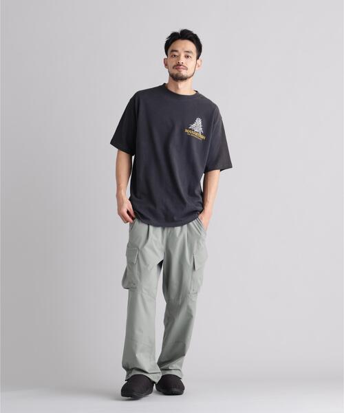 MANASTASH(マナスタッシュ)の「MANASTASH/マナスタッシュ HEMP TEE TGP(Tシャツ/カットソー・メンズ・ブラック/ホワイト/ラベンダー・XL/M/L/S)」の12枚目の写真