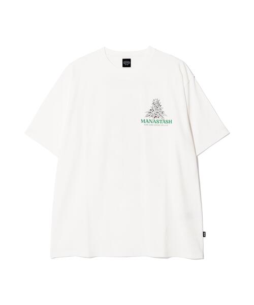 MANASTASH(マナスタッシュ)の「MANASTASH/マナスタッシュ HEMP TEE TGP(Tシャツ/カットソー・メンズ・ブラック/ホワイト/ラベンダー・XL/M/L/S)」の4枚目の写真