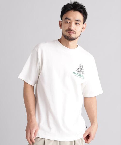 MANASTASH(マナスタッシュ)の「MANASTASH/マナスタッシュ HEMP TEE TGP(Tシャツ/カットソー・メンズ・ブラック/ホワイト/ラベンダー・XL/M/L/S)」の13枚目の写真