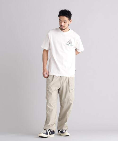 MANASTASH(マナスタッシュ)の「MANASTASH/マナスタッシュ HEMP TEE TGP(Tシャツ/カットソー・メンズ・ブラック/ホワイト/ラベンダー・XL/M/L/S)」の15枚目の写真