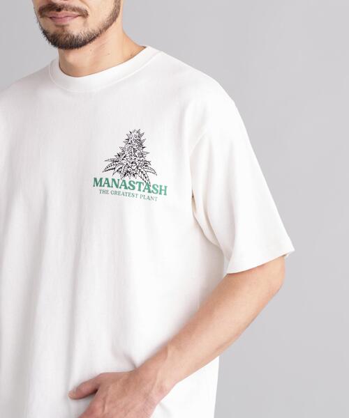MANASTASH(マナスタッシュ)の「MANASTASH/マナスタッシュ HEMP TEE TGP(Tシャツ/カットソー・メンズ・ブラック/ホワイト/ラベンダー・XL/M/L/S)」の19枚目の写真