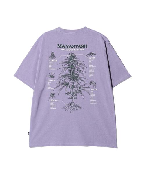 MANASTASH(マナスタッシュ)の「MANASTASH/マナスタッシュ HEMP TEE TGP(Tシャツ/カットソー・メンズ・ブラック/ホワイト/ラベンダー・XL/M/L/S)」の9枚目の写真