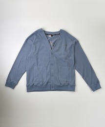 ALOALO（アロアロ）の「ワッフル 背面刺繍 Vネックカーディガン（カーディガン/ボレロ）」
