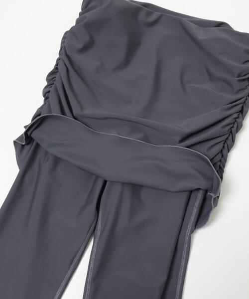 URBAN RESEARCH（アーバンリサーチ）の「『UVカット』『一部WEB限定カラー』Swim URBAN RESEARCH　スイム スカートドッキングレギンス（水着・レディース・ネイビー/ブラウン/オレンジ系その他・M/L/S/M）」の4枚目の写真