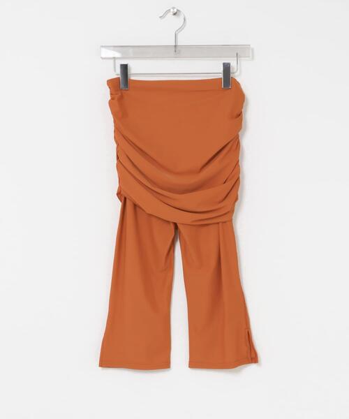 URBAN RESEARCH（アーバンリサーチ）の「『UVカット』『一部WEB限定カラー』Swim URBAN RESEARCH　スイム スカートドッキングレギンス（水着・レディース・ネイビー/ブラウン/オレンジ系その他・M/L/S/M）」の14枚目の写真