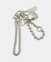 MAISON MINED（メゾンミネド）の「DOODLE HEART KEY RING（キーケース/キーアクセサリー）」