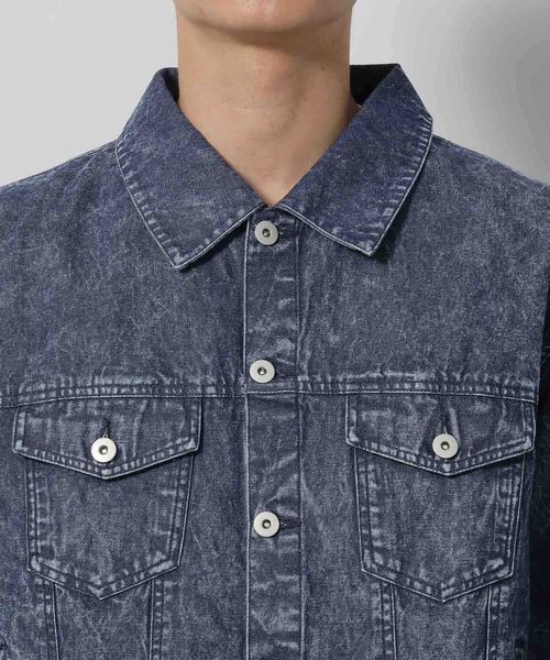 LAKOLE（ラコレ）の「デニムショートスリーブシャツ / 638898（シャツ/ブラウス・メンズ・ブルー/ブラック・MEDIUM/LARGE）」の20枚目の写真