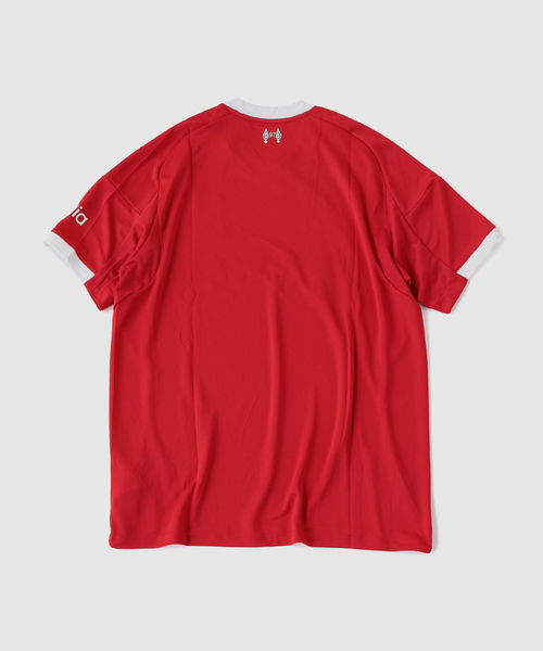 417 EDIFICE（フォーワンセブンエディフィス）の「【Liverpool FC / リバプール FC】ADIDAS HOME MENS REPLICA JERSEY SS（Tシャツ/カットソー・メンズ・レッド・SMALL/MEDIUM/LARGE/X-LARGE）」の2枚目の写真