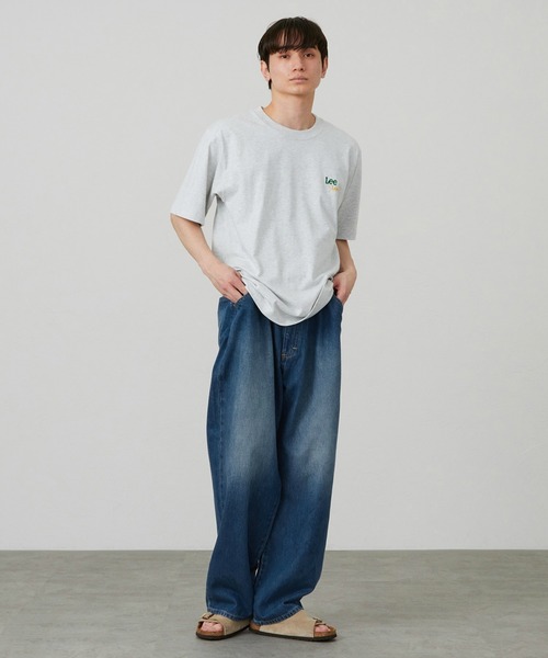 Lee(リー)の「Lee/リー マルチロゴTシャツ(Tシャツ/カットソー・メンズ・レッド/ホワイト/ブルー/ネイビー/ベージュ/グレー・SMALL/MEDIUM/X-LARGE/LARGE)」の7枚目の写真