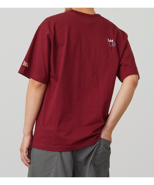 Lee(リー)の「Lee/リー マルチロゴTシャツ(Tシャツ/カットソー・メンズ・レッド/ホワイト/ブルー/ネイビー/ベージュ/グレー・SMALL/MEDIUM/X-LARGE/LARGE)」の20枚目の写真