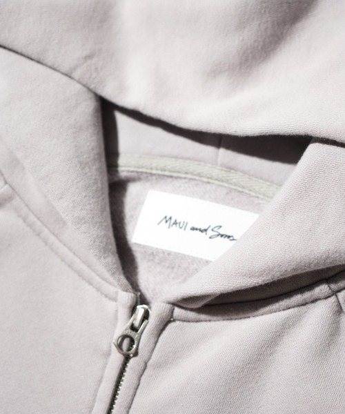 C.E.L.STORE（セルストア）の「Maui & Sons / マウイアンドサンズ West coast Shade parka ダブルジップ ショートレングスパーカー（パーカー・メンズ・ブラウン/グリーン/ブラック系/グレー・SMALL/MEDIUM/LARGE）」の17枚目の写真
