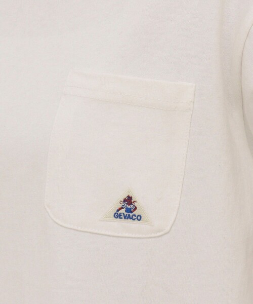 fredy emue(フレディエミュ)の「【GEVACO/ゲバコ】ベーシックオープンエンド天竺Tシャツ(Tシャツ/カットソー・レディース・ネイビー/ミント/オフホワイト・38)」の16枚目の写真
