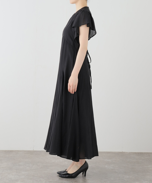 La TOTALITE(ラトータリテ)の「【洗える】コットンミックスコンシャスワンピース(ワンピース・レディース・オレンジ/ブルー/ブラック・36/38)」の13枚目の写真